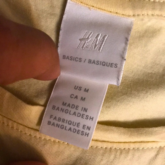 H&M Light YellowTop ☀️ - Picture 5 of 6